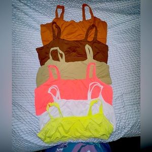 Lot off  6 skins fits everybody bralettes size 3X